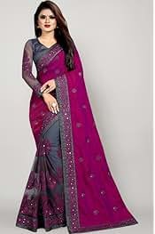 ইন্ডিয়ান এসি জর্জেট পার্টি শাড়ি