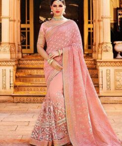 রানী এলিজাবেথ এক্সক্লুসিভ প্রিমিয়াম জর্জেট স্টোন এবং গুড ফিনিশিং এমব্রয়ডারি ওয়ার্ক